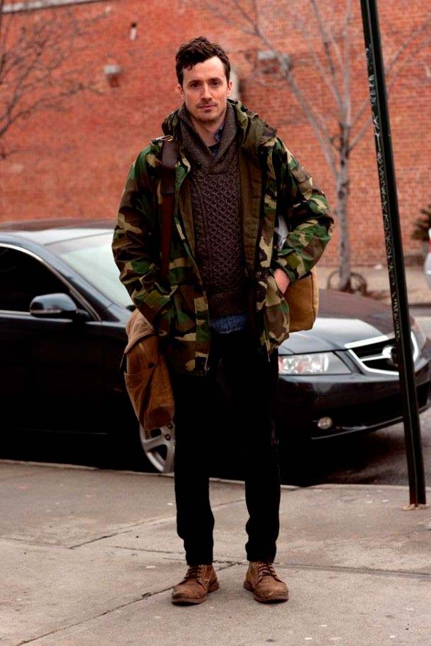 Мужская камуфляжная куртка (фото)